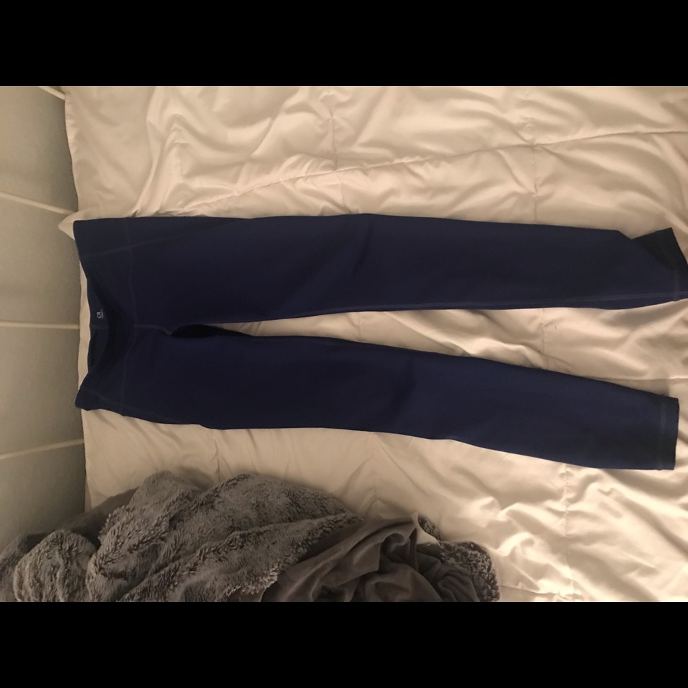 blue leggings gap active